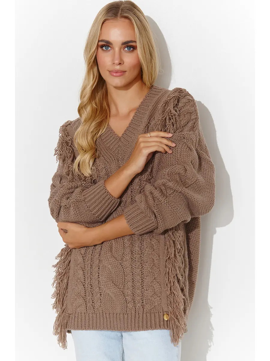 Pulover model 184793 Makadamia