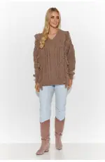 Pulover model 184793 Makadamia