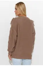 Pulover model 184793 Makadamia