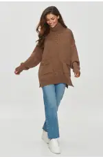 Helancă model 201797 Makadamia