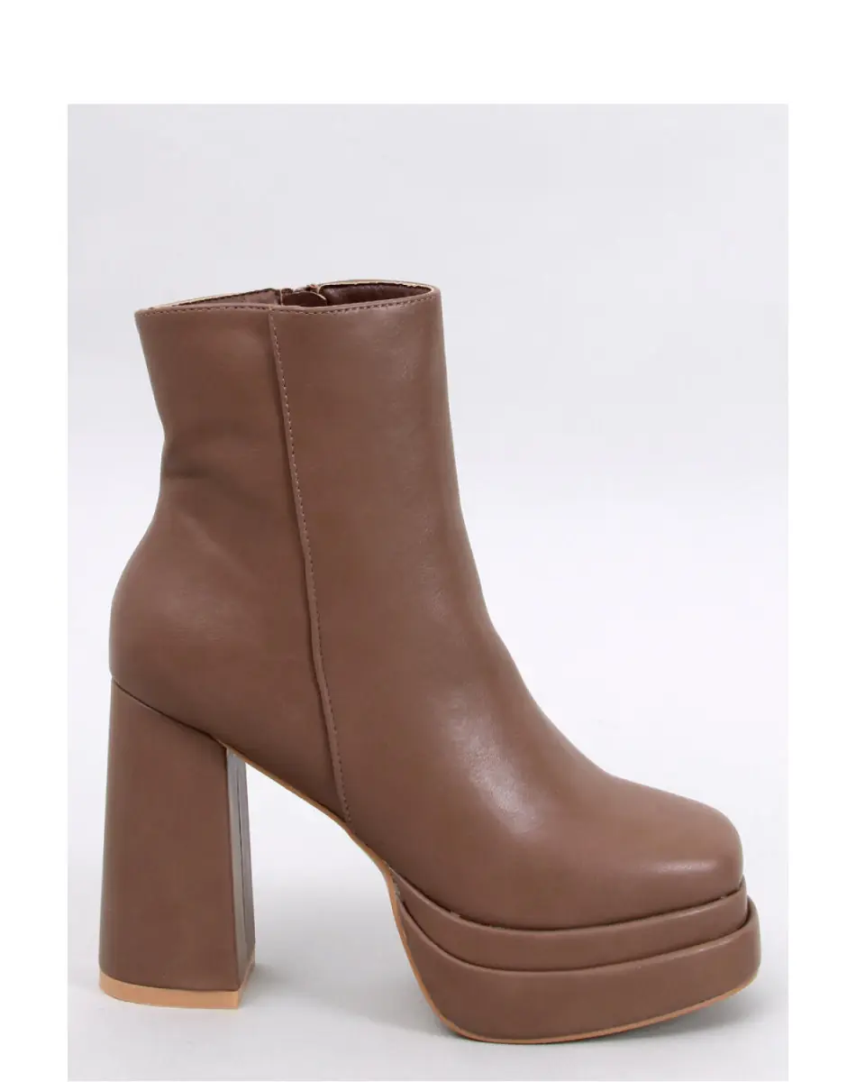Botine cu toc model 203100 Inello