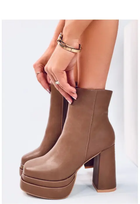 Botine cu toc model 203100 Inello