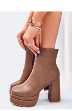 Botine cu toc model 203100 Inello