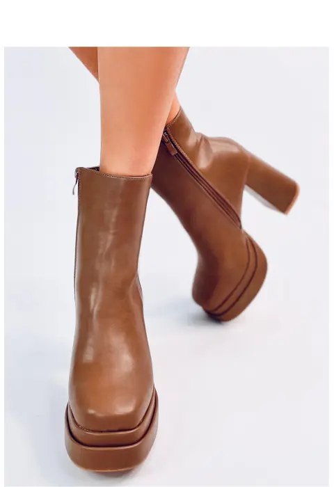 Botine cu toc model 203100 Inello
