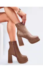 Botine cu toc model 203100 Inello