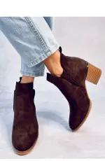 Botine cu toc model 184482 Inello