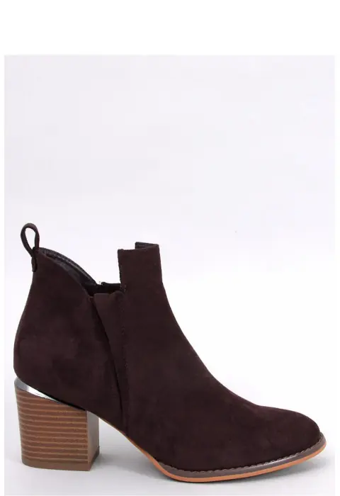 Botine cu toc model 184482 Inello