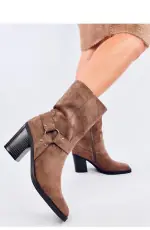 Botine cu toc model 200624 Inello