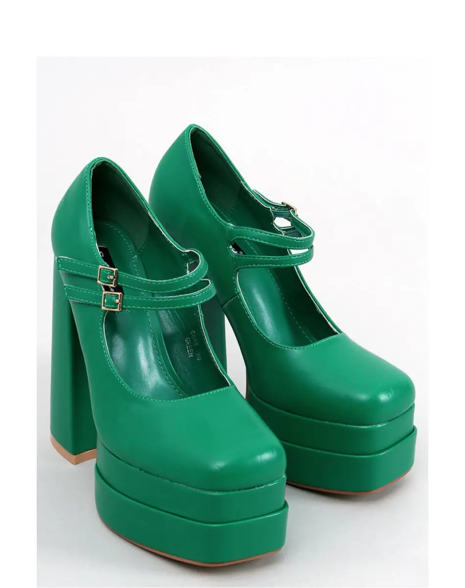 Pantofi cu toc şi platformă model 176991 Inello
