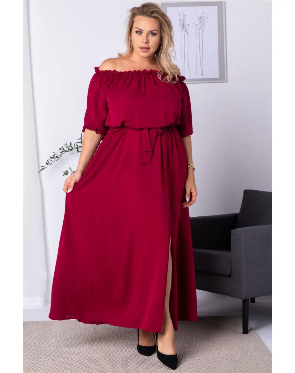 Rochie marime plus model 182179 Karko Rochie marime plus model 182179 Karko