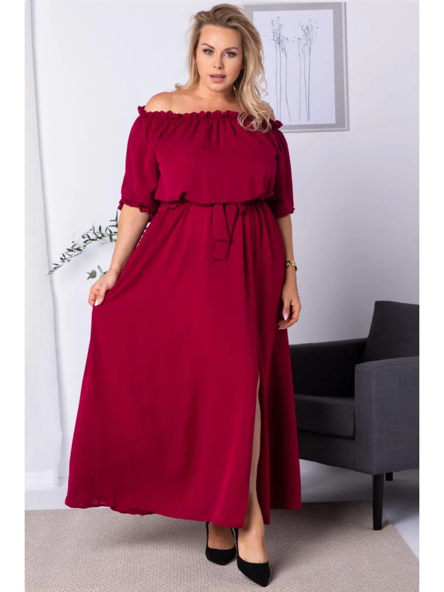 Rochie marime plus model 182179 Karko