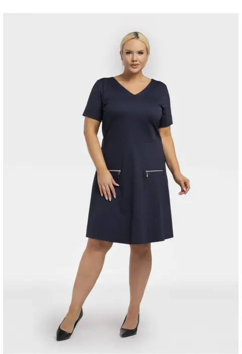 Rochie marime plus model 195022 Karko