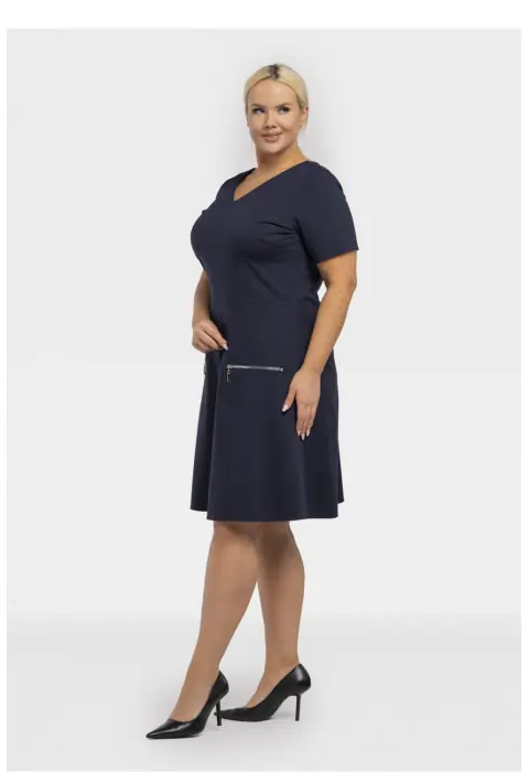 Rochie marime plus model 195022 Karko
