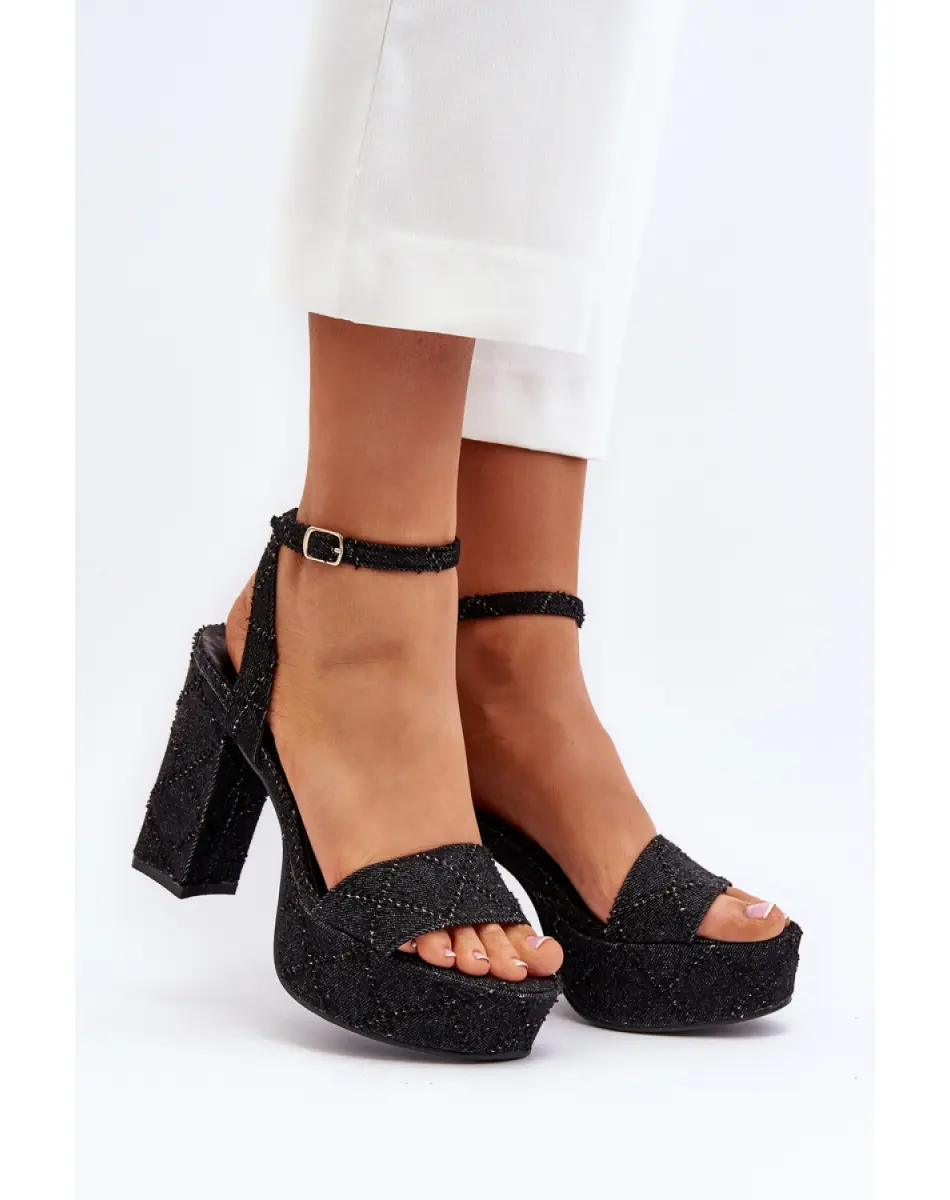 Sandale cu toc model 194142 Step in style