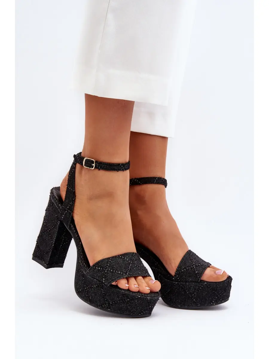 Sandale cu toc model 194142 Step in style