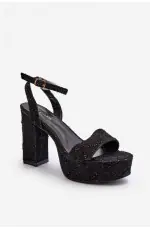 Sandale cu toc model 194142 Step in style