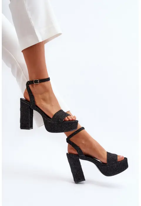 Sandale cu toc model 194142 Step in style