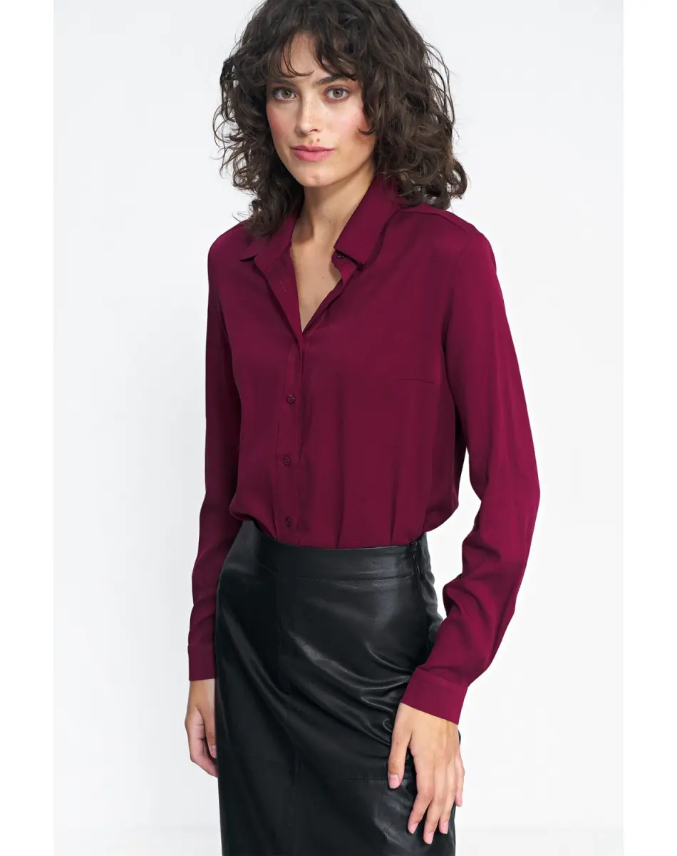 Cămaşă cu mânecă lungă model 184608 Nife Cămaşă cu mânecă lungă model 184608 Nife