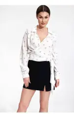 Fustă scurtă model 167222 Figl